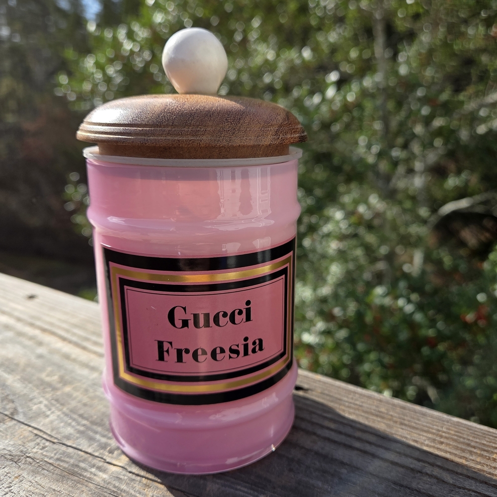 Gucci Pink Freesia Candle